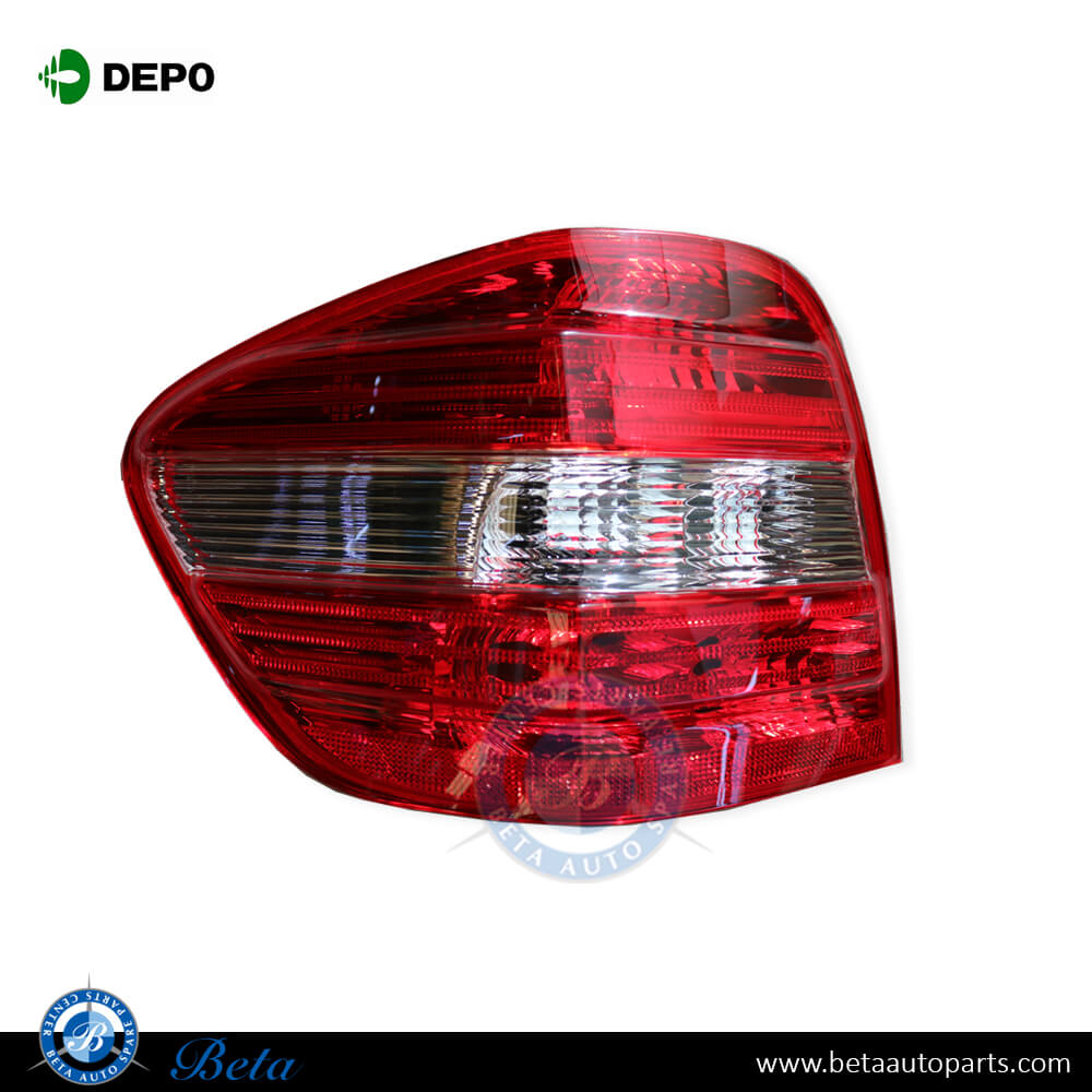 Left Side Tail Lamp - Gray for Mercedes ML-Class W164 2005-2008 models, Part Number 1648200164 / 1648201964 / 1648203764 / 1649060900 Left Side Tail Lamp - Gray for Mercedes ML-Class W164 2005-2008 models, Part Number 1648200164 / 1648201964 / 1648203764 / 1649060900